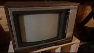 1980 Sony trinitron tv