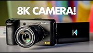 Sharp 8K Camera First Look! CES 2019 - Kinotika