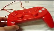 Red Wii Classic Controller Pro Review