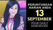 PERUNTUNGAN ZODIAC ANDA HARI INI | 13 SEPTEMBER 2018 - DAILY HOROSCOPE | Endang Tarot (Indonesia)
