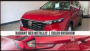 2023 Honda CR-V Radiant Red Metallic | Color Overview