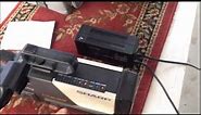 Sharp VHS camcorder 1986