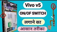 How to replace power button Vivo v5 | Vivo v5 on of button solution
