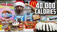 40,000 CALORIE CHRISTMAS CHEAT DAY!