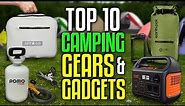 Top 10 Next Level Camping Gear & Gadgets (Outdoor Tech)