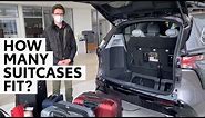 2021 Toyota - how many suitcases fit into the 2021 Toyota trunk