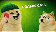Chicken manchurian Prank Call | Funny doge and cheems call prank