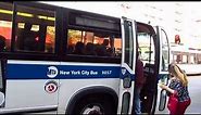 MTA New York City Bus: 1996 Nova Bus RTS-06 9057 on the Q17 Local Bus.