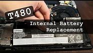Thinkpad T480 Internal Battery Replacement Guide | Lenovo DIY