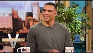 Tony Gonzalez Meets Cousin Whoopi Goldberg For the First Time | The View