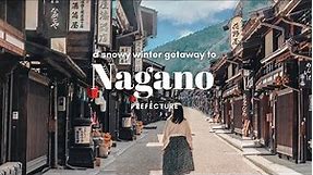 Snowy Winter trip to Nagano| Narai-juku, Howls Moving Castle cafe, Snow monkey| JAPAN TRAVEL VLOG