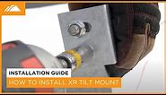 How to Install IronRidge® XR Tilt Mount // Flat Roof Solar