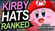 Ranking ALL Kirby Hats in Super Smash Bros. Ultimate