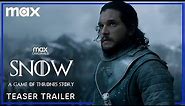 SNOW | Season 1 Trailer | Game of Thrones Jon Snow Sequel Series | HBO Max