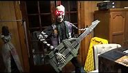 Skeleton Punk Rocker, Costco Halloween Animatronic new for 2023 for 149