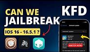 Can we Jailbreak iOS 16 - iOS 16.5.1 ? KFD Exploit, How to Install?