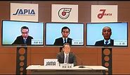 Joint press conference by Japan's four automobile manufacturers associations