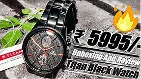 TITAN Watch Unboxing & Review🔥 Titan 1805NM01 Analog watch || Price 5,995/- Titan Men Watch .