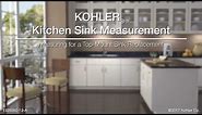 Measuring for a Top-Mount Sink Replacement