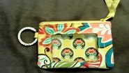 Vera Bradley Zip ID Case Review-What Can it Fit?