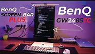 BenQ GW2485TC 24-inch Moniter with Screen Bar-Plus Review