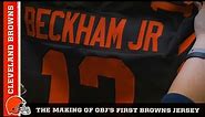 Making Odell Beckham Jr.'s Game Jersey | Cleveland Browns