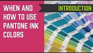 When and How to Use Pantone Ink Colors when Screen Printing
