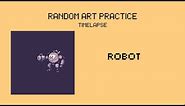 Robot | Pixel Art Timelapse