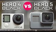 GoPro Hero 5 Black vs Hero 4 Black