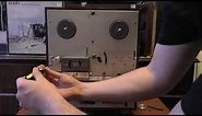 Fixing an Akai X 1800 SD Reel To Reel, Replacing the cams and belts - The Soundtracker