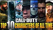 The Top 10 Call of Duty Characters of All Time!