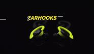 live iLive IAEBTW59B Truly Wireless Bluetooth Earbuds, Sporty Hook, Charging Case, IPX Waterproof, Neon Yellow/Black