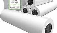 EcoChit 24" x 150' Plotter Paper Rolls 92 Bright 20lb 2" Core, 4 rolls - Every Case Plants Two Trees