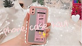 iPhone X Phone case Haul | Shopee | Shein 💜 (mini aesthetic vlog) ✨