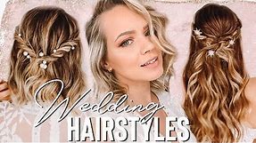 Wedding Hairstyles you can do BY YOURSELF!! - Kayley Melissa