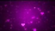 4K pink hearts background