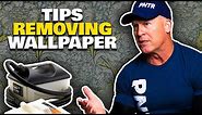 How to remove wallpaper. Tips removing wallpaper with a steamer.