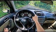 2005 Alfa Romeo 147 [1.9 150HP] | POV Test Drive #855 Joe Black