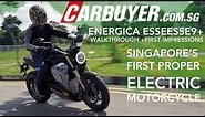 Singapore's first proper electric motorcycle! - 2021 Energica EsseEsse9+ | CarBuyer Singapore