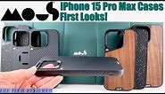 First Look: Mous iPhone 15 Pro Max Cases. Extreme Protection with Limitless 5.0, Clarity 2.0 & More!