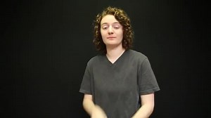 Watch how to sign 'role shifting' in American Sign Language.