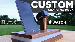 Mike Makes a CUSTOM Apple Watch Charging Stand
