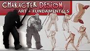 Character Design Mini-Series Pt. 1 - Gesture, Silhouette, Form