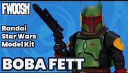 Bandai Star Wars Boba Fett From The Mandalorian 1:12 Scale Model Kit Build and Overview