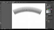 How to create simple eyelashes in Adobe Illustrator.