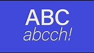 Welsh: Alphabet (updated)
