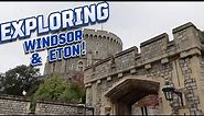 Exploring Windsor & Eton | Eton College | Windsor Castle 🏰 McDonald’s, Windsor!