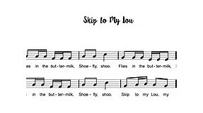 Skip to My Lou - Beth's Notes