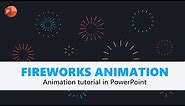 PowerPoint animation: Fireworks, sparkles, explosions | All PPT versions | FREE FILE