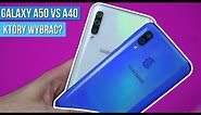 Samsung Galaxy A50 vs A40 - Porównanie - Czy WARTO DOPŁACAĆ do A50? / Mobileo [PL]